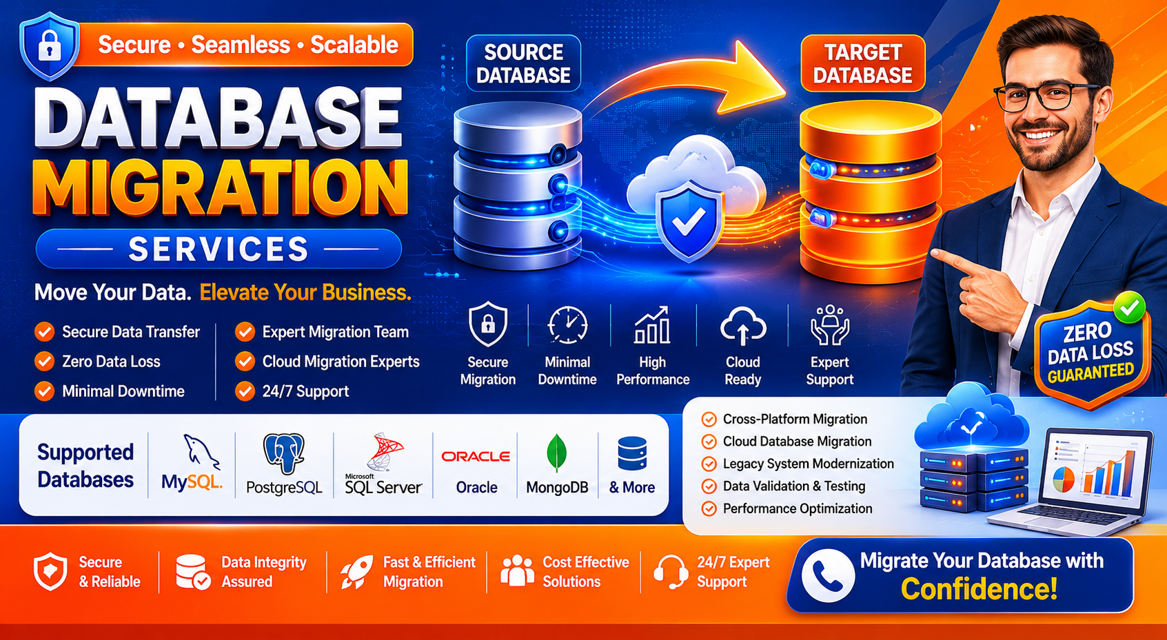 Transfer Databases Software Database Migration Services – Secure, Seamless & Scalable Data Transfer ...