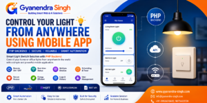 How to Control a Light Switch Using a Mobile App with a PHP Backend