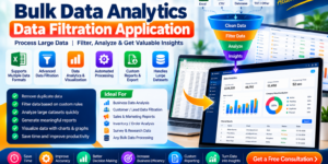 Bulk Data Analytics & Data Filtration Application